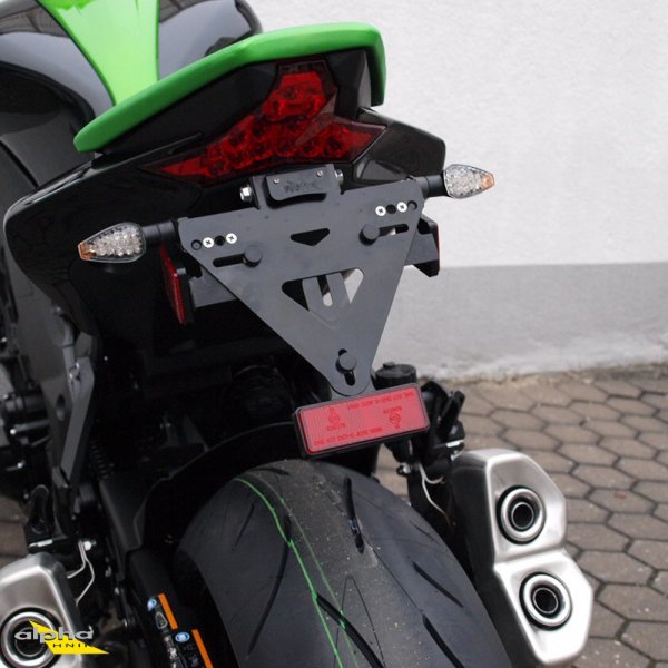 alpha Technik Kennzeichenhalter Kawasaki Z1000, ZRT00H für Z1000 ZRT00H EURO4