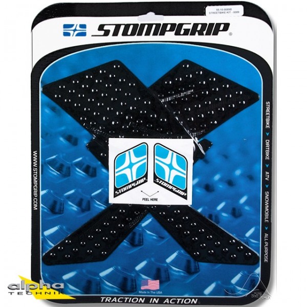Stompgrip schwarz, Kawasaki KLX250, 2009-19 KLX250 LX250S