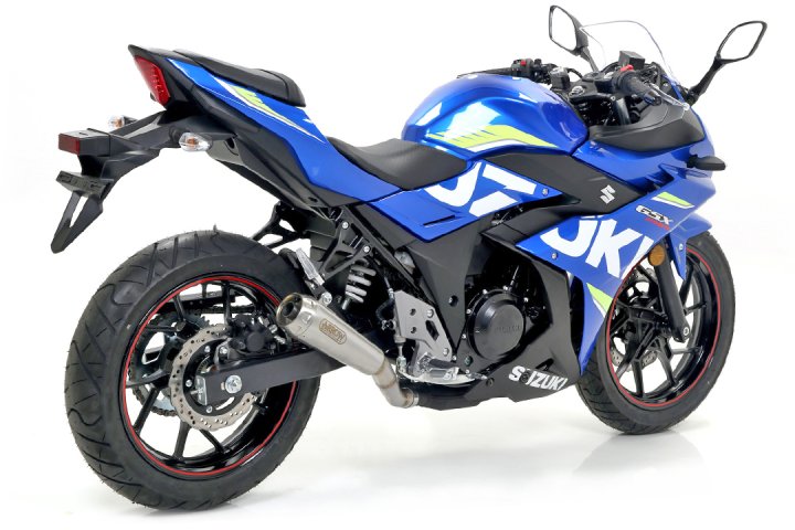 ARROW Auspuff PRO RACE für Suzuki GSX-250R 2017-, Edelstahl