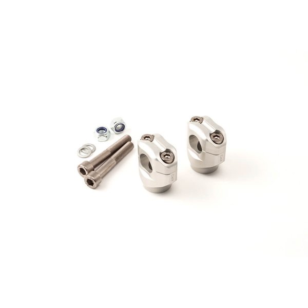 LSL Klemmbock-Kit 28,6 mm, für Suzuki SV1000N, 2003-2005, silber