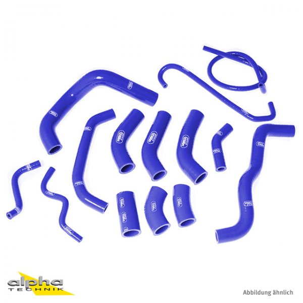 SAMCO Siliconschlauch Kit blau Kawasaki Z1000SX/Ninja SX für Z1000SX ZXT00L