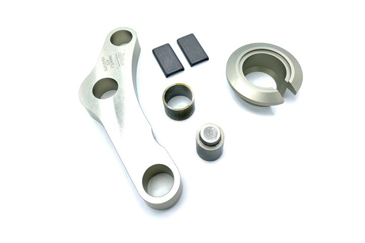 alpha Technik Tieferlegungssatz 40mm für Yamaha MT-07/MT-07 Pure: RM33/RM34/46/47, Modelljahr 2021-