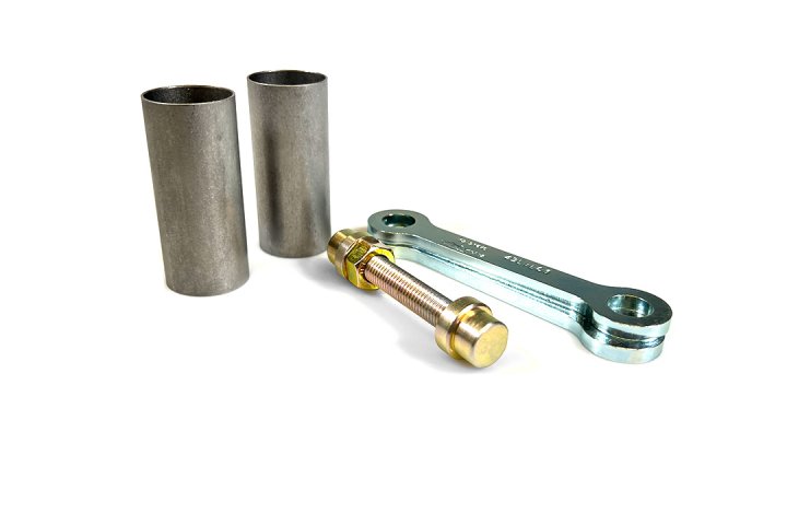 alpha Technik Tieferlegungssatz 50mm für Yamaha DT125R,X; Typ DE06; Modelljahr 2004-