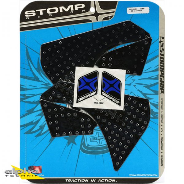 Stompgrip schwarz, BMW F800GS, 2009-12 F800GS E8GS