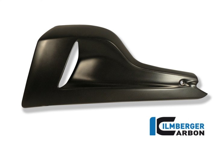 Ilmberger Carbon Motorspoiler/Ölkühlerverkleid. linke Seite, Carbon für Diavel 1200 GC