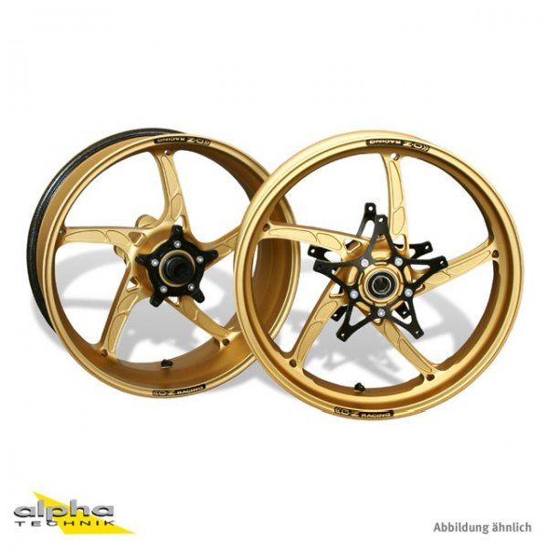 OZ Piega R Felgen gold S1000RR K10