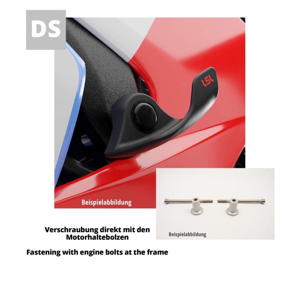 LSL SlideWing Anbaukit für Suzuki GSR600, 2006-2010