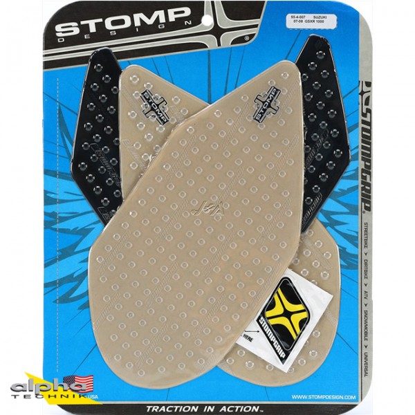 Stompgrip klar, Suzuki GSXR1000, 2007-08 GSX-R1000 WVCL