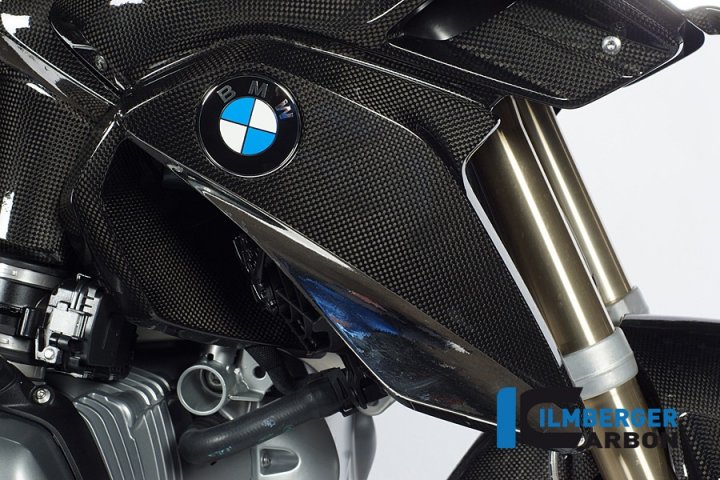 Ilmberger Carbon Wasserkühlerabdeckung rechts, Carbon für R1200GS LC R12W