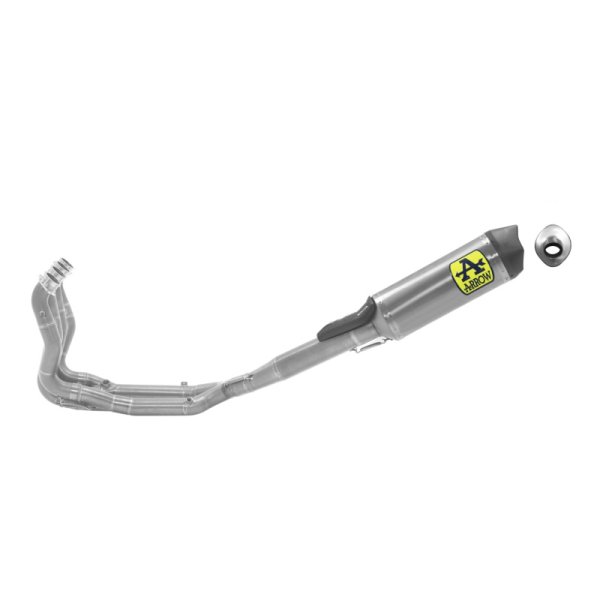 ARROW FULL TITANIUM COMPETITION FULL SYSTEM HIGH VERSION mit RACE TECH Auspuff für BMW S1000RR 2019-