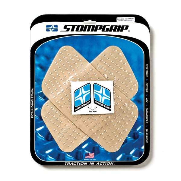Stompgrip Universal Rechteckig klar XT1200Z Super Tenere Worldcrosser DP04 XRV750 Africa Twin RD07