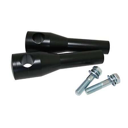 Ritz Alu-Riser Big Bone, schwarz, 150 mm, 1 Zoll für Night Rod Special - 92 KW VN 1600 Classic - 49