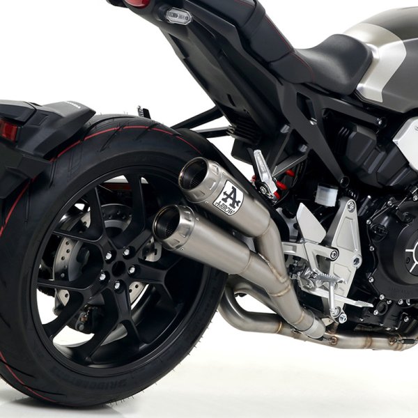 ARROW Auspuff DARK PRO-RACE für Honda CB1000R 2018-, Edelstahl schwarz