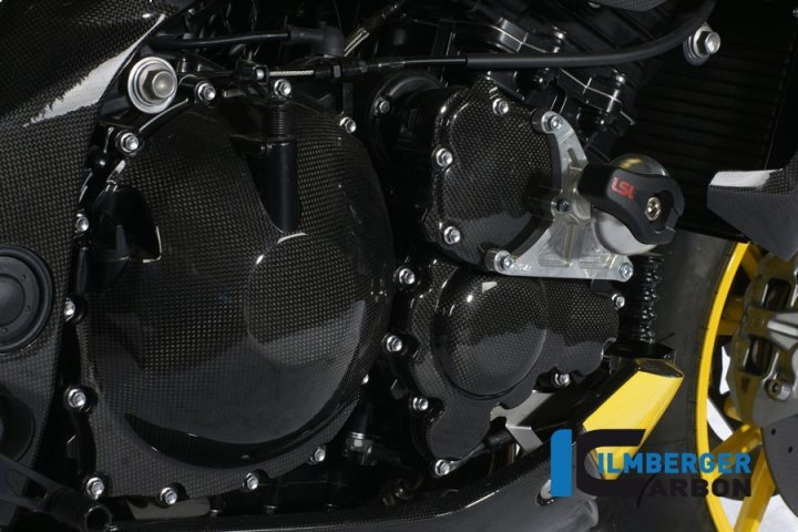 Ilmberger Carbon Kupplungsdeckelabdeckung, Carbon für Speed Triple 1050i 515NJ