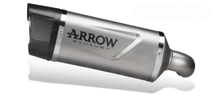 ARROW Auspuff INDY RACE EVO Titan für Honda NX500 / CB500 Hornet Modelljahr 2024-