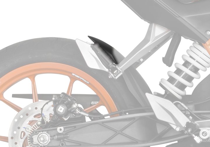BODYSTYLE HinterradabdeckungsverlÃ¤ngerung fÃ¼r 125 Duke KTM IS Duke für 125 Duke KTM IS Duke