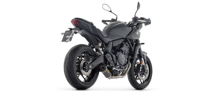 ARROW Racing THUNDER DARK für Yamaha MT07, Typ RM48, RM49, RM50, RM51, RM53, RM54, 2025-, schwarz