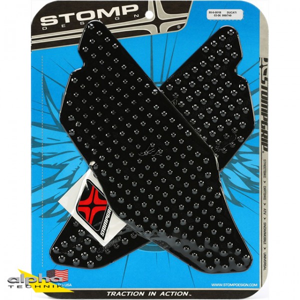 Stompgrip schwarz, Ducati 749/R/S 999/S, 2003-06 749R H5