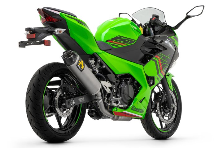 ARROW Auspuff INDY RACE Titan für Kawasaki Ninja 400 und Z400 2023-
