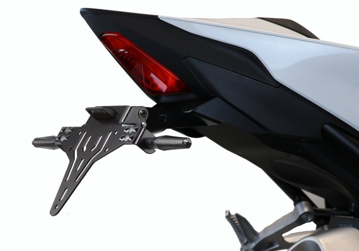 PROTECH Kennzeichenhalterset inkl. Reflektor und Kennzeichenbeleuchtung fÃ¼r CB650R RH02/08 für C