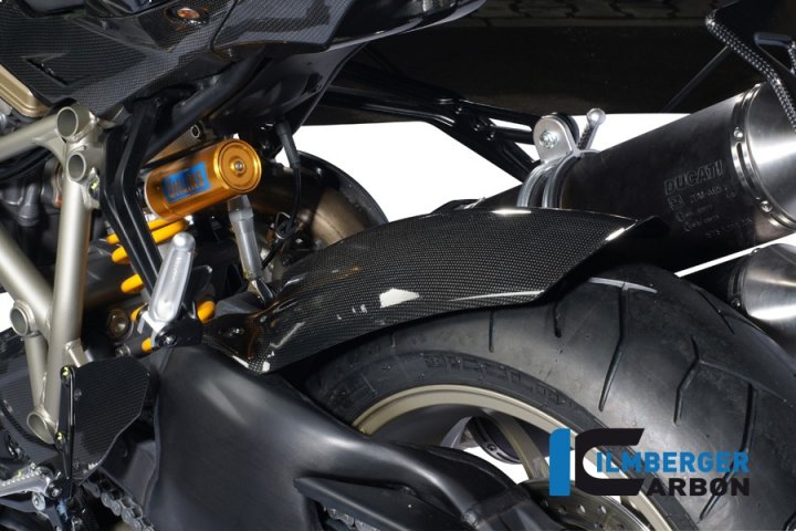 Ilmberger Carbon Kotflügel hinten, Carbon für Streetfighter 848 F1