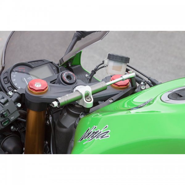 LSL Lenkungsdämpfer Kit KAWASAKI ZX-6R 636 ABS 13 -, titan für ZX-6 R 636 Ninja KRT - 95 KW