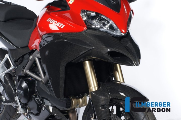 Ilmberger Carbon Verkleidungsflap rechts, Carbon für Multistrada 1200 A2