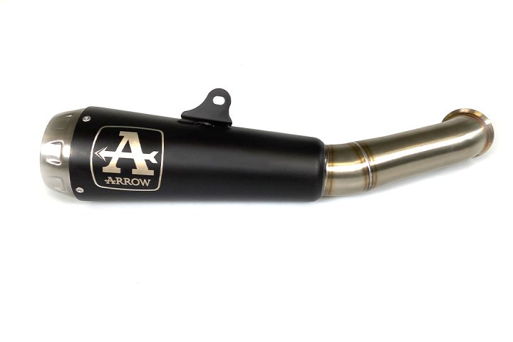 ARROW Auspuff DARK PRO RACE Edelstahl für Husqvarna Svartpilen - Vitpilen 401 2018-2019