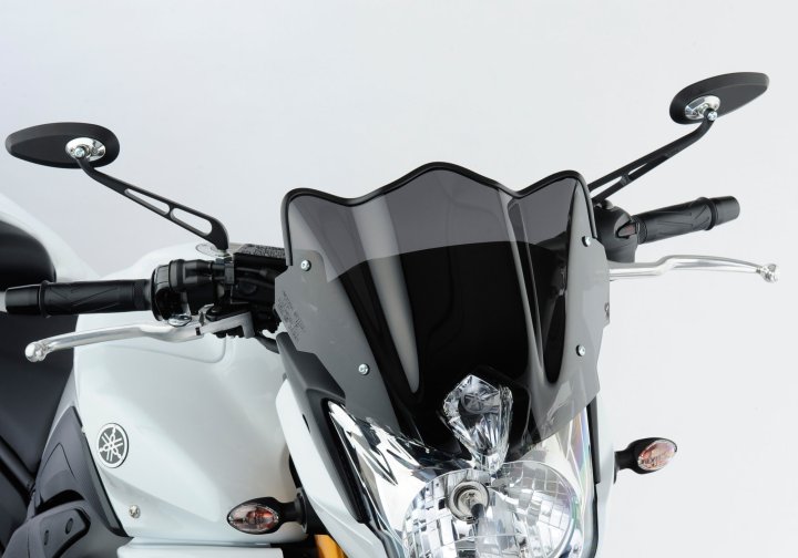 ERMAX Naked-Bike-Scheibe fÃ¼r FZ8 RN25 für FZ8 RN25