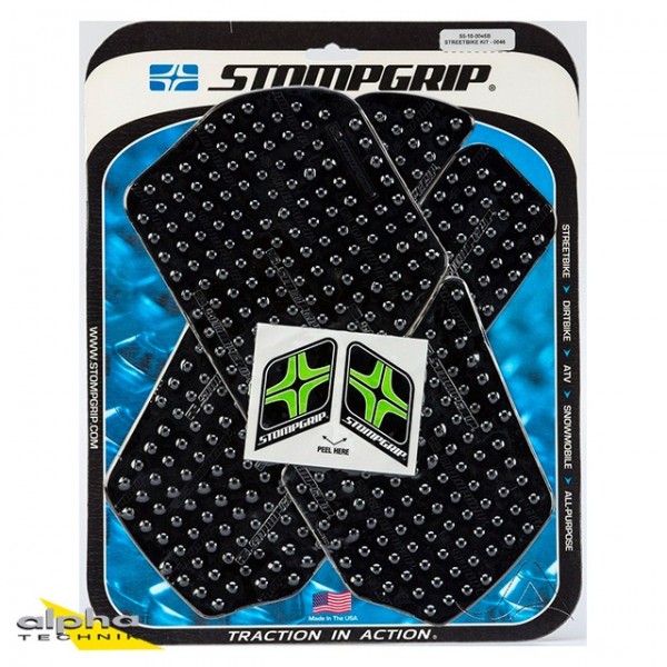 Stompgrip schwarz, Kawasaki 1400 GTR, 2010-16 GTR1400 ZGT40E