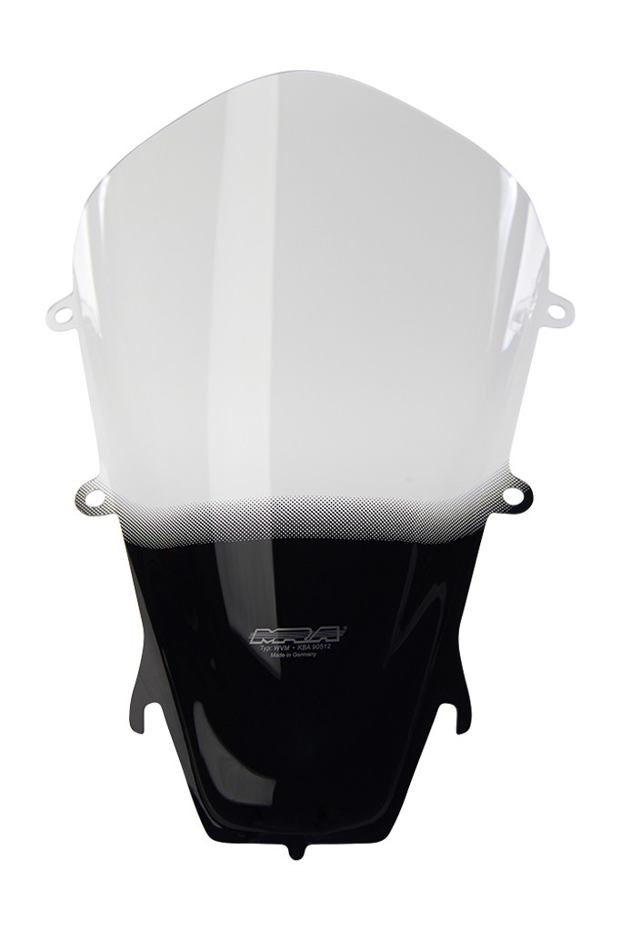 MRA Racingscheibe R Rauchgrau Für Honda CBR 900 RR SC44 – 345 Mm Lang, 410 Mm Breit, Mit ABE
