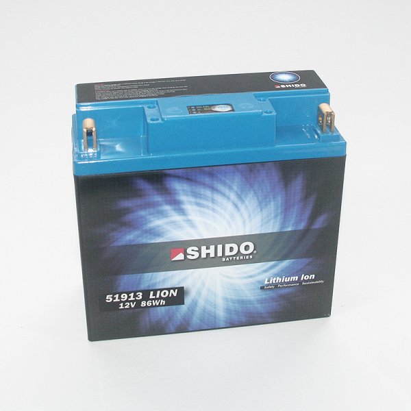 SHIDO Lithium-Batterie 51913-Li K1 BMW100 GT860 860GT 1000 Mille GT VH