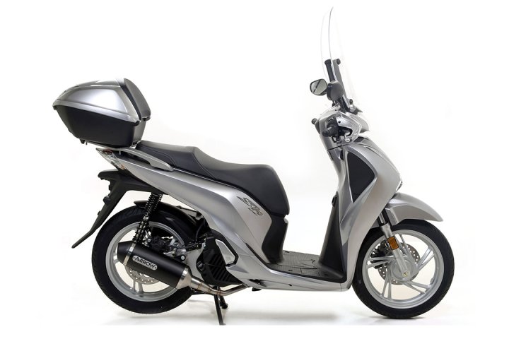 ARROW Auspuff DARK URBAN für Honda SH125i / SH150i ab Modelljahr 2012-