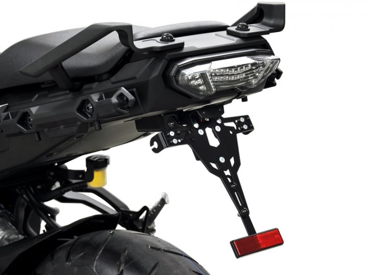 ZIEGER Kennzeichenhalter Yamaha MT-07 Tracer BJ 2016-20 für MT-07 Tracer