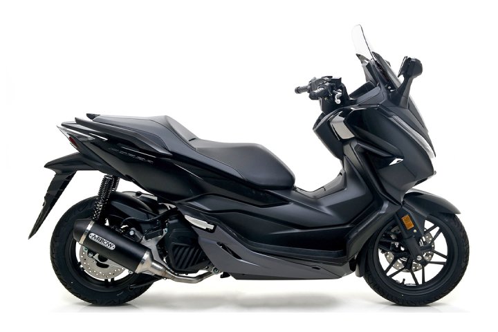 ARROW Auspuff DARK URBAN für Honda Forza 125 2015-, Aluminium