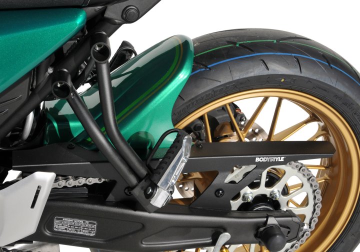 BODYSTYLE Hinterradabdeckung mit Alu-Kettenschutz fÃ¼r Z650 RS ER650R für Z650 RS ER650R/ER650RA2
