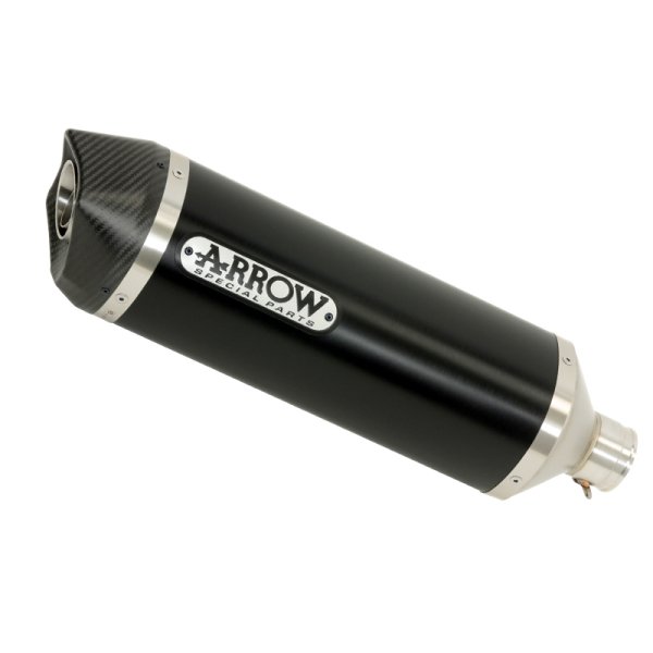 ARROW Auspuff RACE TECH für Benelli TRK 502 2017-18 aus Aluminium, schwarz