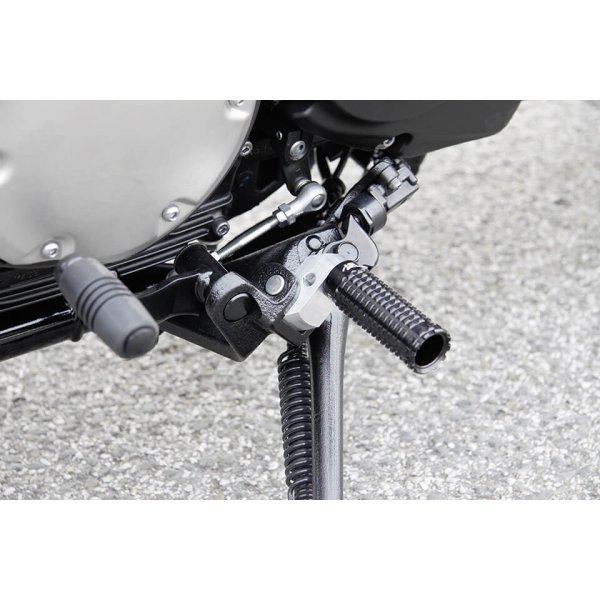 LSL Extreme Rasten, für Yamaha XV950/R, schwarz, mit ABE