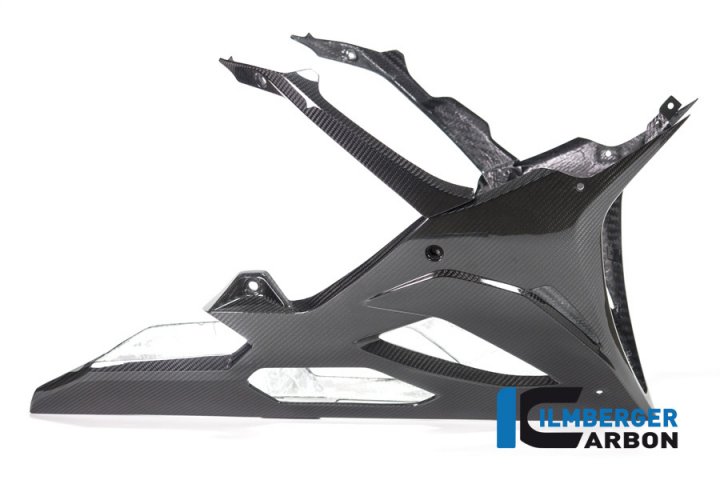 Ilmberger Carbon Verkleidungsunterteil lange Version, Carbon für S1000RR 2R99