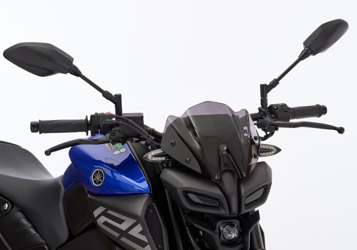 ERMAX Naked-Bike-Scheibe fÃ¼r MT-125 RE39 für MT-125 RE39