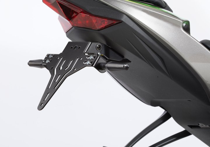 PROTECH Kennzeichenhalter fÃ¼r ZX-6R ZX636G für ZX-6R ZX636G