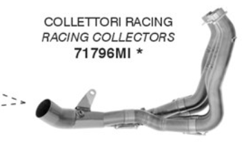 ARROW Racing Krümmer Edelstahl für Honda CBR1000RR-R SC82 Modelljahr 2025-