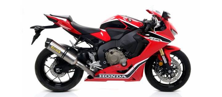 ARROW Auspuff RACE TECH aus Titan für Honda CBR1000RR Fireblade 2017-2019