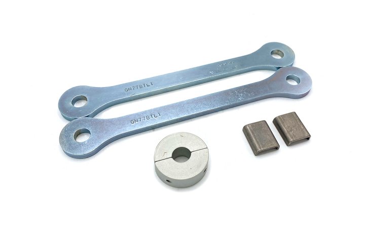 alpha Technik Tieferlegungssatz 30mm für Kawasaki Z750R; Typ ZR750N; Modelljahr 2011-