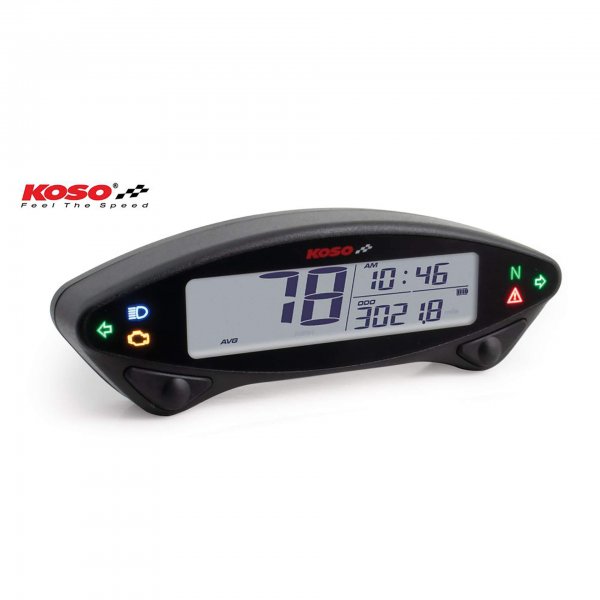 KOSO Digitaler Tachometer, DB EX-02 für Super Cub C 125 - 10 KW MXU 450 i 4x4 LOF - 22 KW YFM 350 A