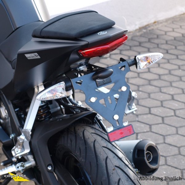 alpha Technik Kennzeichenhalter Yamaha MT125, RE29 für MT125 RE29 EURO4