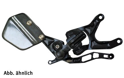 GILLES VCR Fußrastenanlage für Ducati 848, 1098, 1198 848 H6