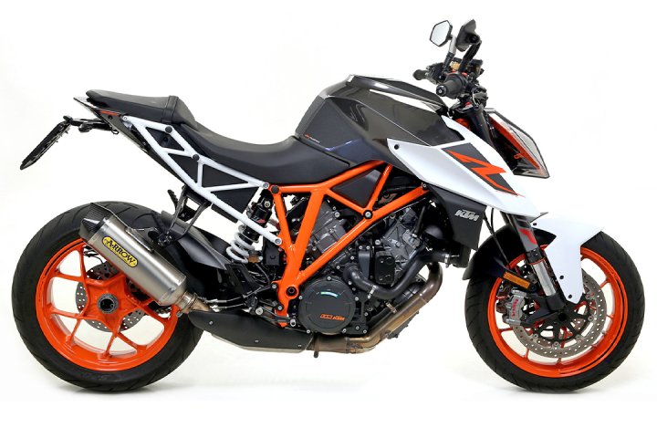ARROW Auspuff RACE TECH für KTM 1290 Superduke R 2014- und Super Duke GT 2017-21 aus Titan