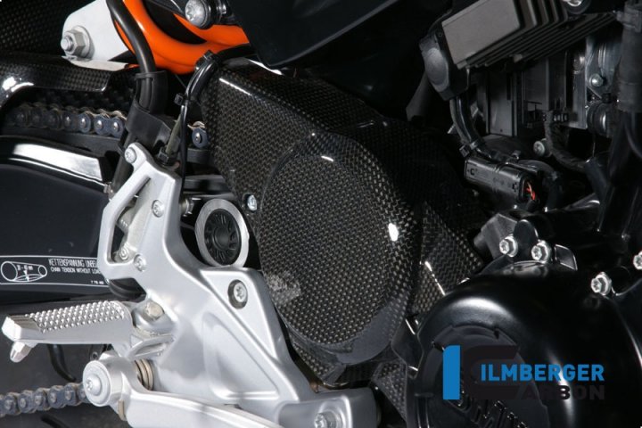 Ilmberger Carbon Zahnriemenantriebsradabdeckung, Carbon für F800R E8ST