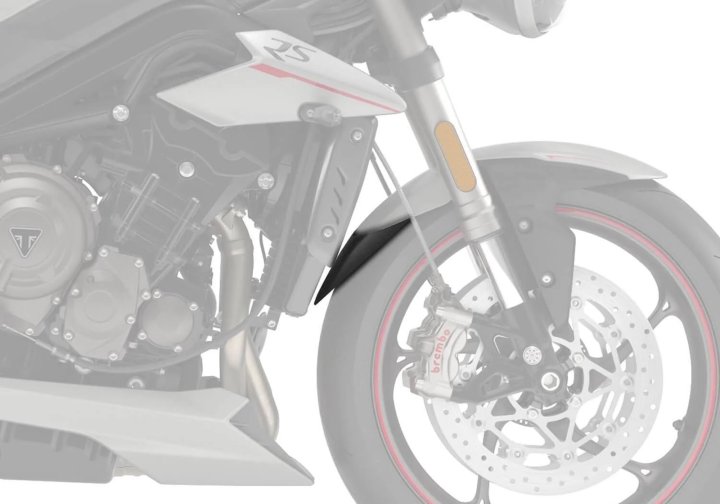 BODYSTYLE KotflÃ¼gelverlÃ¤ngerung vorne fÃ¼r Speed Triple S NN01 für Speed Triple S NN01